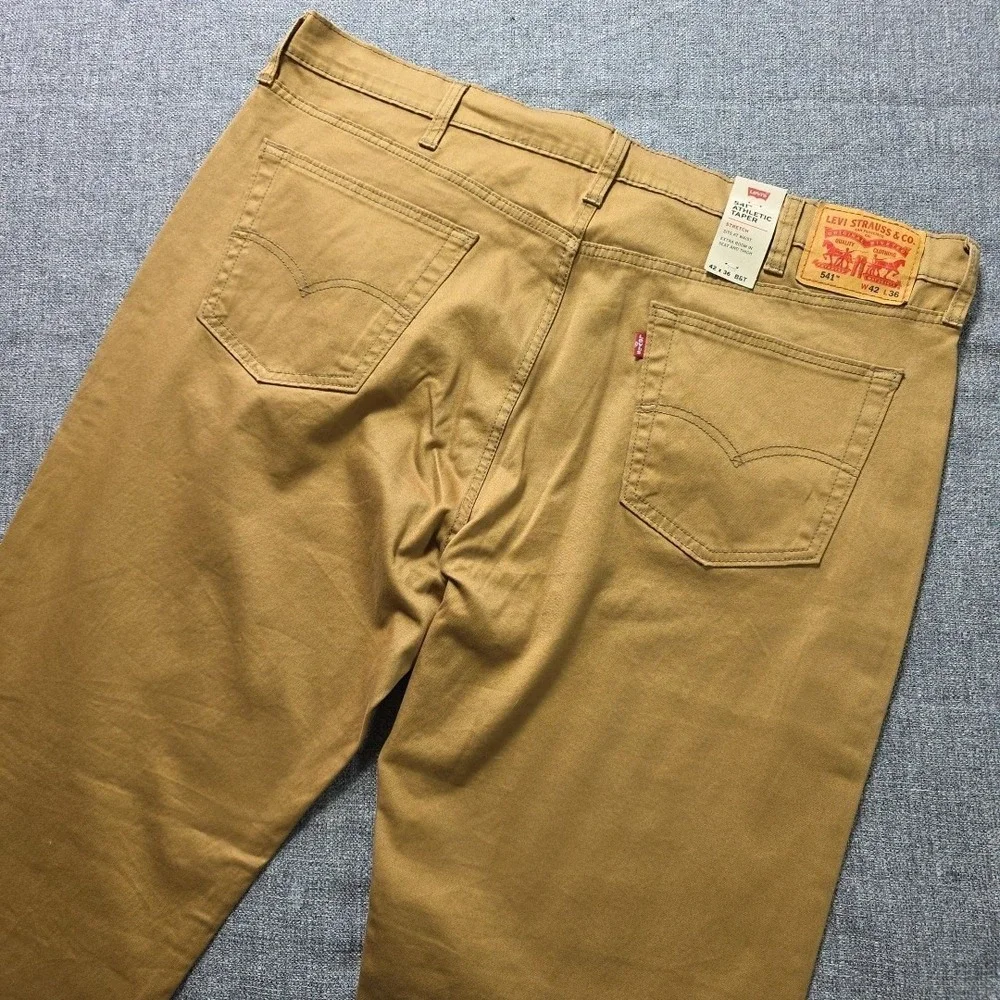Levi's Men's 541 Athletic Taper Jean Caraway Twill 42W x 36L Big & Tall